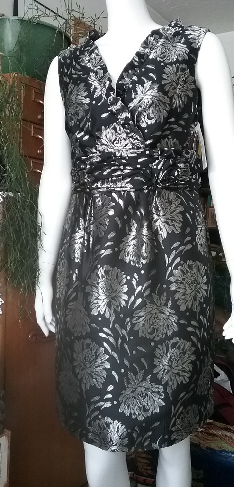Metallic Evening Dress